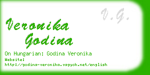 veronika godina business card